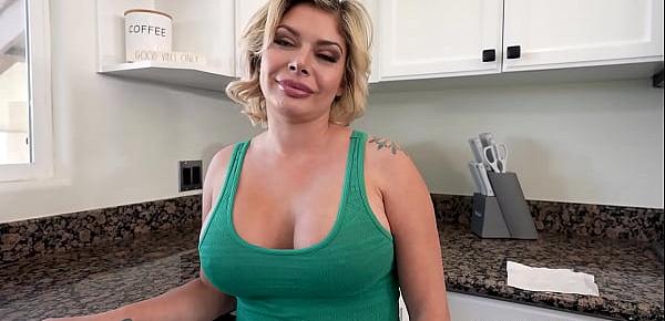  Stepmom Sara St Clair wanted more of stepsons dick and she swallowed it